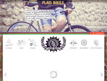 Tablet Screenshot of planbikes.com